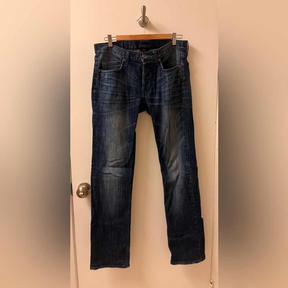 Genetic Denim Relaxed Fit Dark Blue Jeans